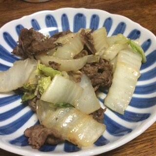 母の日に☆教えてあげたい簡単白菜炒め